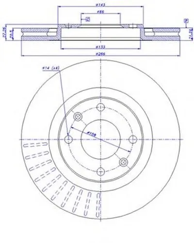 Тормозной диск CAR купить