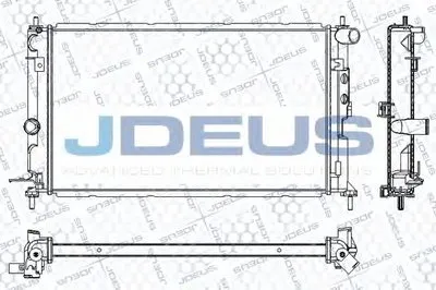 Радиатор, охлаждение двигателя JDEUS купить