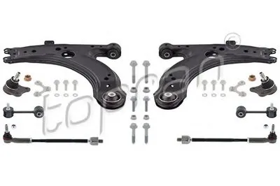 Комлектующее руля, подвеска колеса TOPRAN купить