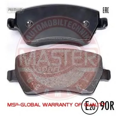 Комплект тормозных колодок, дисковый тормоз Anti-Noise MASTER-SPORT купить