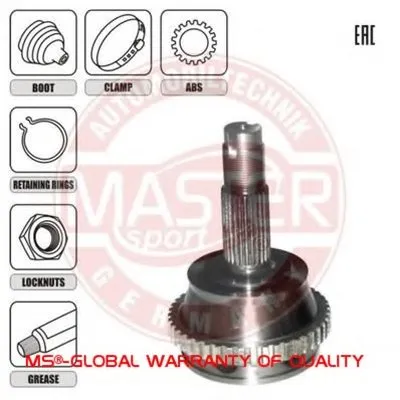 Шарнирный комплект, приводной вал MASTER-SPORT купить