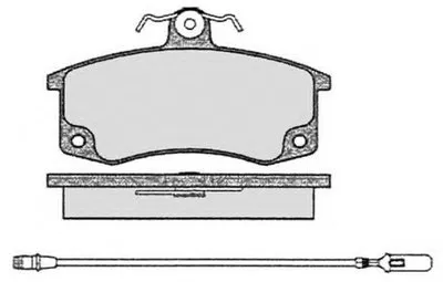 Комплект тормозных колодок, дисковый тормоз RAICAM купить