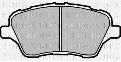 Комплект тормозных колодок, дисковый тормоз BORG & BECK купить