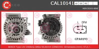 Генератор BRAND NEW SERIES CASCO купить