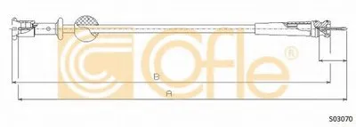 Тросик спидометра COFLE купить