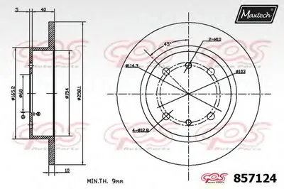 Тормозной диск R+ (Regular Plus) MAXTECH купить