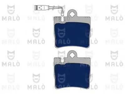 Комплект тормозных колодок, дисковый тормоз MALÒ купить
