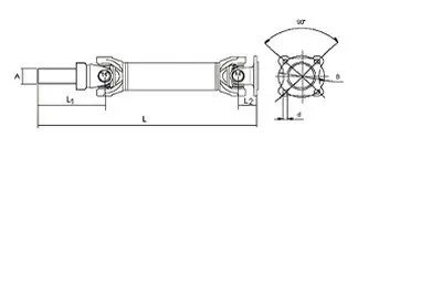 Карданный вал, главная передача SPIDAN купить