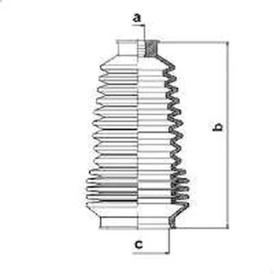 Пыльник, рулевое управление SPIDAN купить