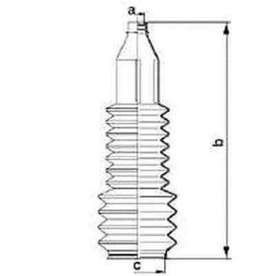 Пыльник, рулевое управление SPIDAN купить