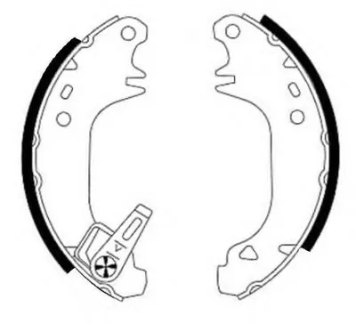 Комплект тормозных колодок HELLA купить