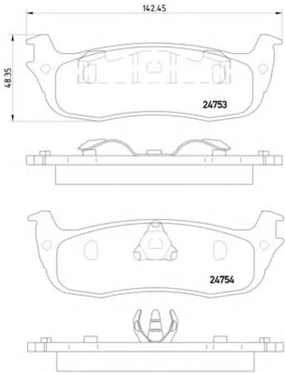 Комплект тормозных колодок, дисковый тормоз HELLA купить