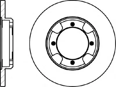 Тормозной диск HELLA купить