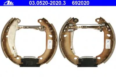 Комплект тормозных колодок Original ATE TopKit ATE купить