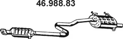 Глушитель выхлопных газов конечный EBERSPÄCHER купить