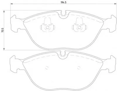 Комплект тормозных колодок, дисковый тормоз HELLA PAGID купить