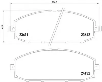 Комплект тормозных колодок, дисковый тормоз HELLA PAGID купить