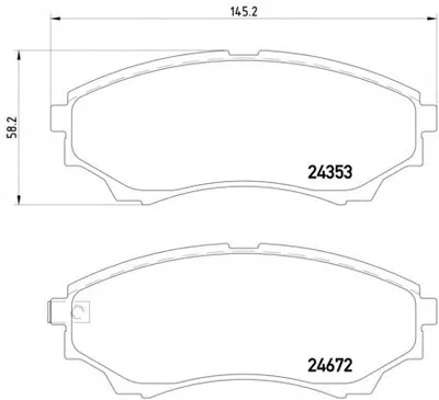 Комплект тормозных колодок, дисковый тормоз HELLA PAGID купить