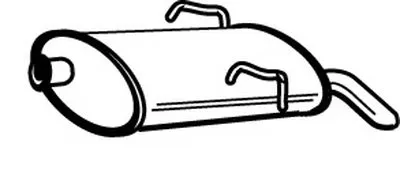 Глушитель выхлопных газов конечный WALKER купить