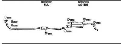 Система выпуска ОГ WALKER купить