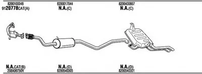 Система выпуска ОГ WALKER купить