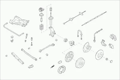 Рулевое управление; Подвеска колеса BOGE купить