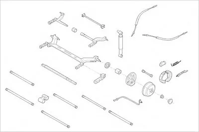 Подвеска колеса MONROE купить