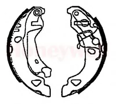 Комплект тормозных колодок JURID купить