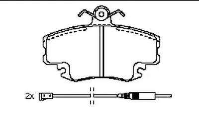 Комплект тормозных колодок, дисковый тормоз FTE купить