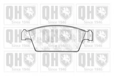 Комплект тормозных колодок, дисковый тормоз QUINTON HAZELL купить