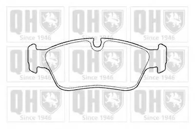 Комплект тормозных колодок, дисковый тормоз QUINTON HAZELL купить