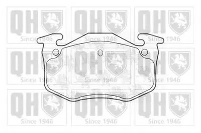 Комплект тормозных колодок, дисковый тормоз QUINTON HAZELL купить