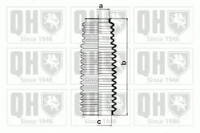 Комплект пылника, рулевое управление QUINTON HAZELL купить