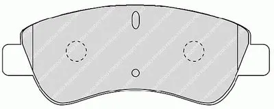 Комплект тормозных колодок, дисковый тормоз PREMIER FERODO купить