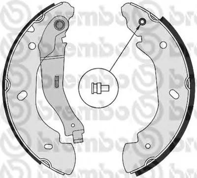 Комплект тормозных колодок BREMBO купить