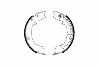 Комплект тормозных колодок, стояночная тормозная система MINTEX купить