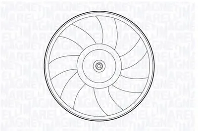 Вентилятор, охлаждение двигателя MAGNETI MARELLI купить