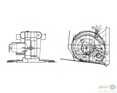 Вентиляция салона BEHR HELLA SERVICE купить