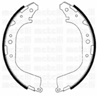 Комплект тормозных колодок METELLI купить