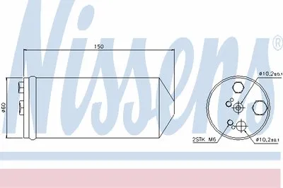 Осушитель, кондиционер NISSENS купить
