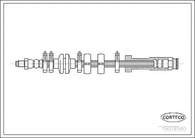 Тормозной шланг CORTECO купить