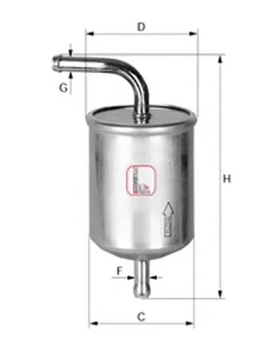 Топливный фильтр SOFIMA купить