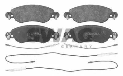 Комплект тормозных колодок, дисковый тормоз SWAG купить