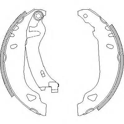 Комплект тормозных колодок REMSA купить
