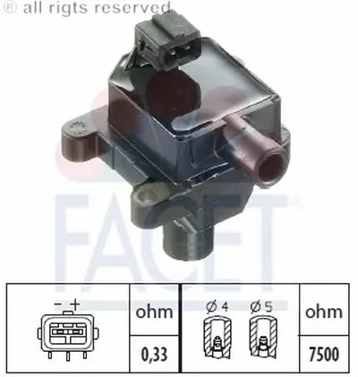 Катушка зажигания FACET купить
