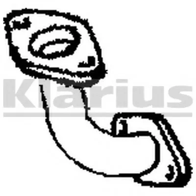 Труба выхлопного газа KLARIUS купить