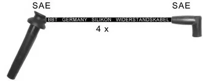 Комплект проводов зажигания BBT купить