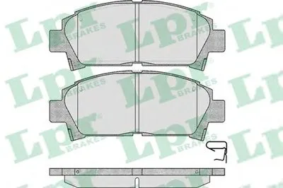 Комплект тормозных колодок, дисковый тормоз LPR купить