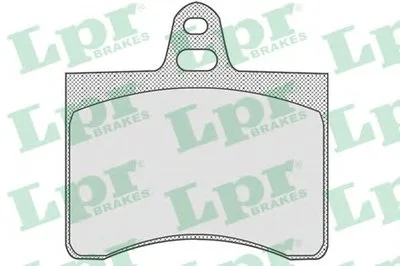 Комплект тормозных колодок, дисковый тормоз LPR купить