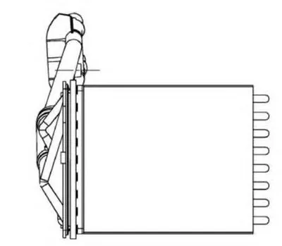 Теплообменник, отопление салона EASY FIT NRF купить